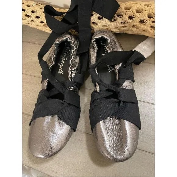 New Free People Cece Wrap Ballet Flats Size 7
