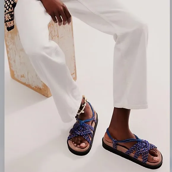 NEW Free People Marla Rope Sandals