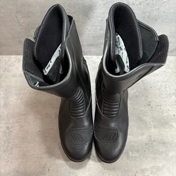 NEW Gaerne G Series Black‎ Rose Motorcycle Touring Street Boots Italy Mens 13