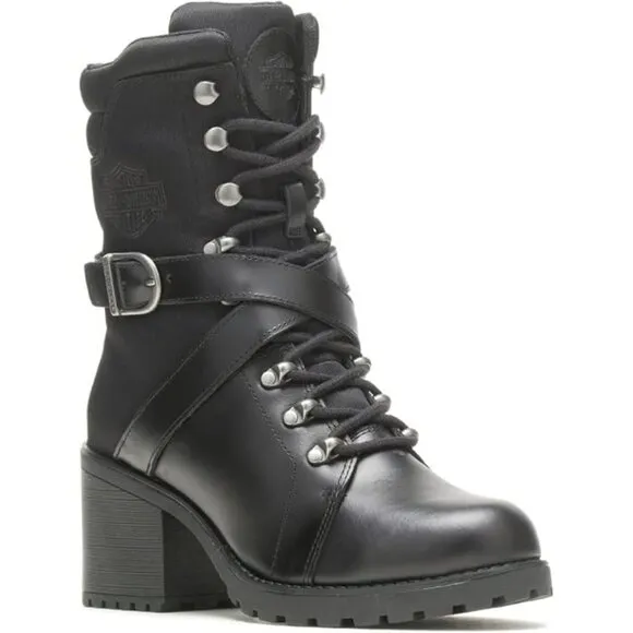 NEW Harley-Davidson Women's Motorcycle Boots D87226 Size 8.5 Medium