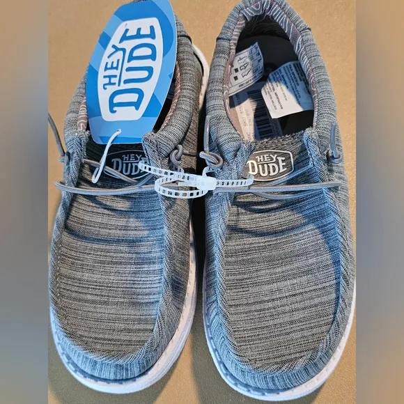 New Hey Dude Boys Gray Casual Shoes