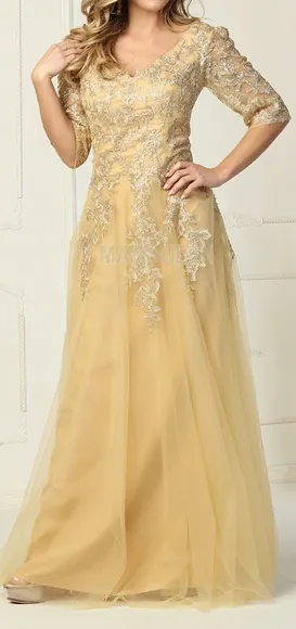 New long Plus size formal evening bridesmaid mother of the bride dresses