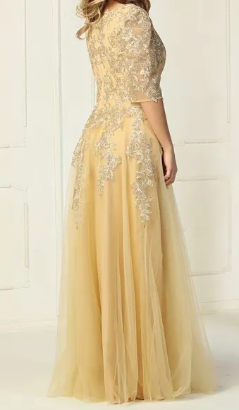 New long Plus size formal evening bridesmaid mother of the bride dresses
