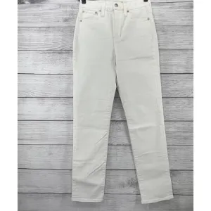 New Madewell  Sz 23 The Perfect‎ Vintage Jean Tile White
