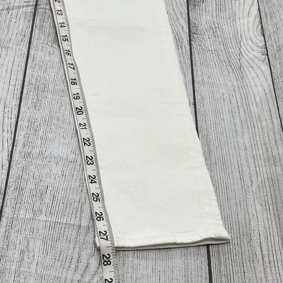 New Madewell  Sz 23 The Perfect‎ Vintage Jean Tile White