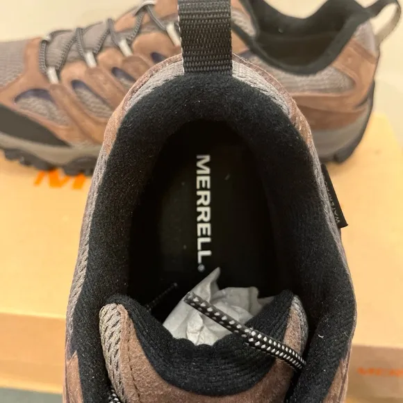 NEW Merrell Men’s Moab 3 WP GTX Style J035799 Braken 12.5 Hiking Shoes Brown