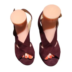 New Michael Kors Womens Heels Shoes Size 10M Suede