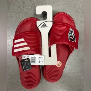 New NC State Wolfpack Men’s 10 Women’s 11 adidas alphabounce slide sandals shoes