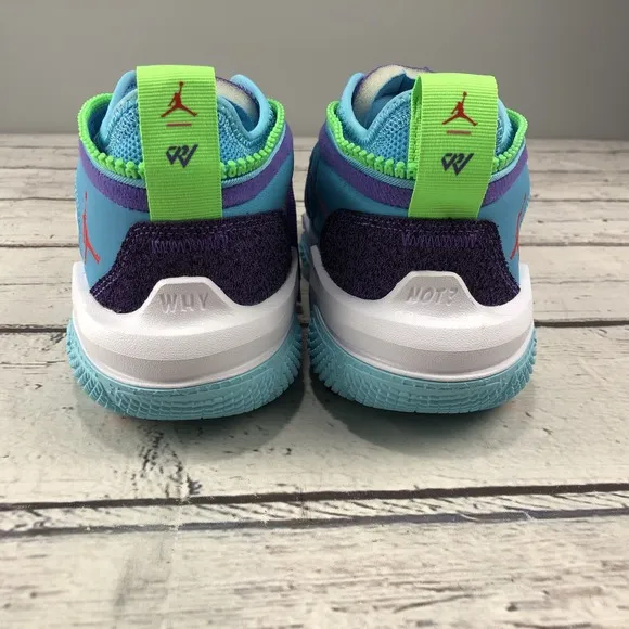 New NIKE JORDAN Why Not .6 Mens 11.5/ W 13 White Siren Red Baltic Blue D07189100