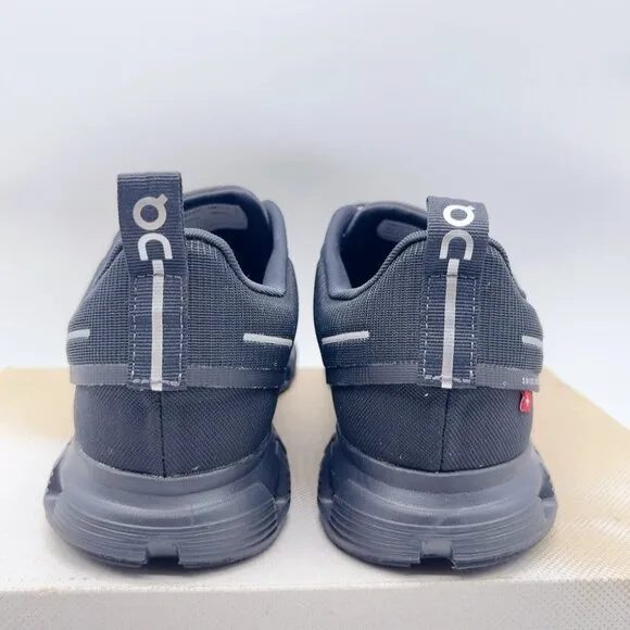 NEW ON Cloud 6 Waterproof Running Shoe Sneaker All Black Mens Size US 10
