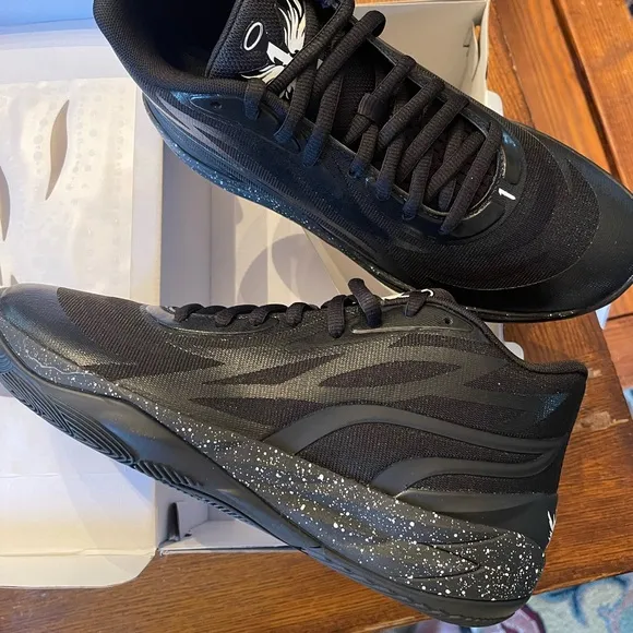 NEW Puma Black and White Oreo Athletic Shoes 02 M.E.L.OMen’s 10 1/2