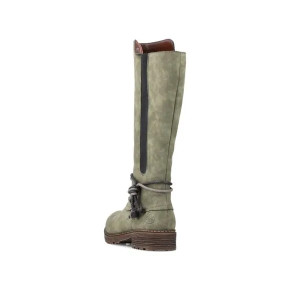 NEW RIEKER High Shaft Comfort Boots GREY FOR WOMEN 663mn