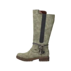 NEW RIEKER High Shaft Comfort Boots GREY FOR WOMEN 663mn
