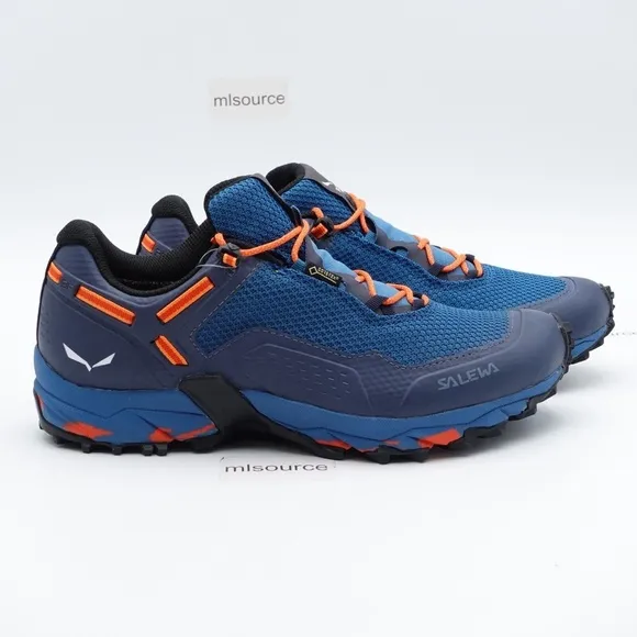NEW Salewa Speed Beat GTX Hiking Shoes Navy Waterproof