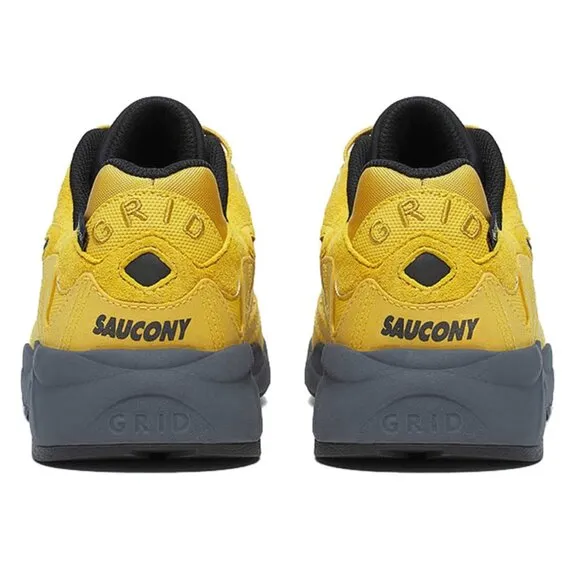 NEW Saucony Grid Shadow 2 GTX Shoes!  Yellow Black Grey  Gore-Tex  S70840-1