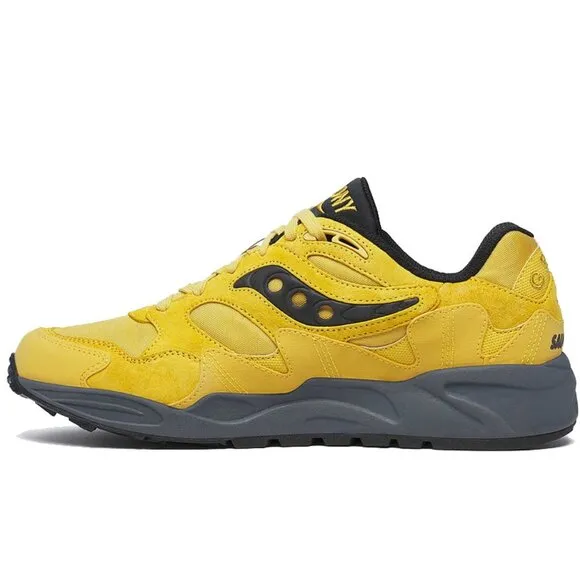 NEW Saucony Grid Shadow 2 GTX Shoes!  Yellow Black Grey  Gore-Tex  S70840-1