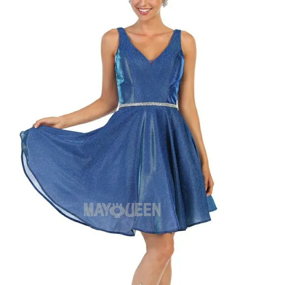 New short formal dress,bridesmaids homecoming gown