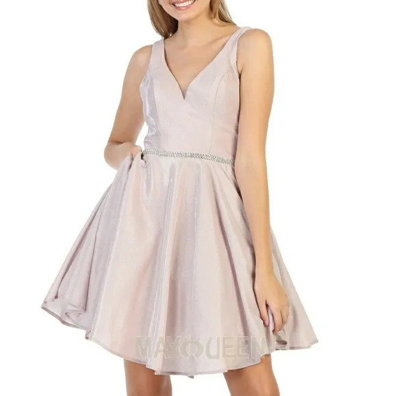 New short formal dress,bridesmaids homecoming gown