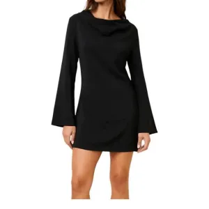 NEW SOLID &amp; STRIPED mini nili dress in noir