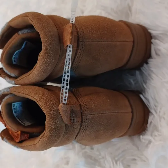 New Sorel Evie Leather Waterproof Comfort Booties Size 7