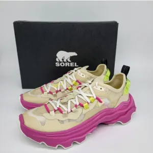New Sorel Kinetic Breakthru Tech Lace Sneaker Women's Shoes Size 6.5