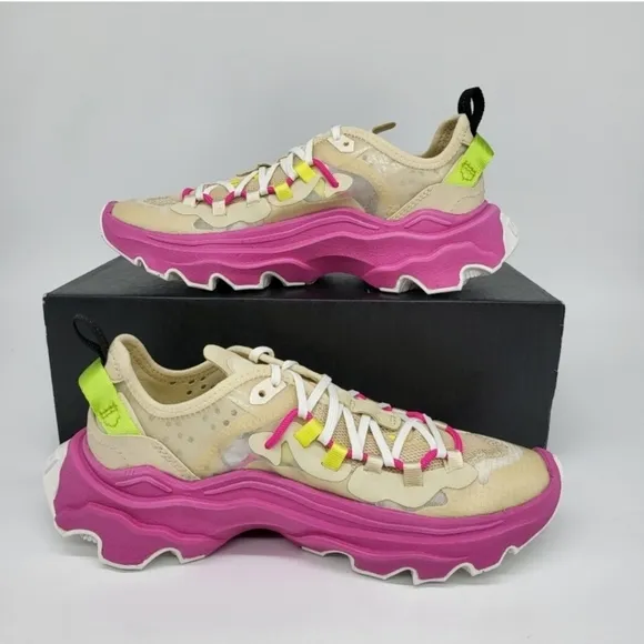 New Sorel Kinetic Breakthru Tech Lace Sneaker Women's Shoes Size 6.5