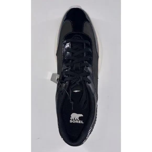 NEW Sorel Women's Ona Blvd Classic Sneakers Size 11 Waterproof Black &amp; White NIB