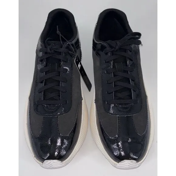 NEW Sorel Women's Ona Blvd Classic Sneakers Size 11 Waterproof Black &amp; White NIB
