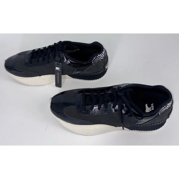 NEW Sorel Women's Ona Blvd Classic Sneakers Size 11 Waterproof Black &amp; White NIB