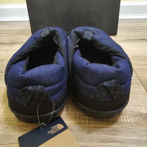 New The North Face Womens Nuptse Mule Denim, US 11