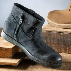 NEW UGG Josefene Cuff Suede Ankle Boots in Black sz 8