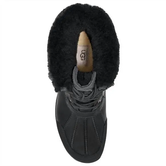 NEW UGG men butte waterproof cold weather boots in black