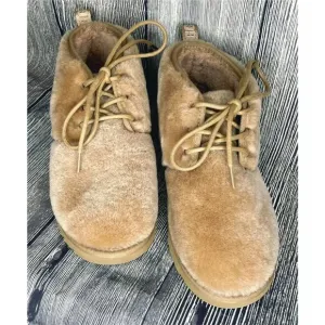 NEW UGG Neumel Cozy Sheepskin Ankle Chukka Boots Chestnut Brown Mens Size 9