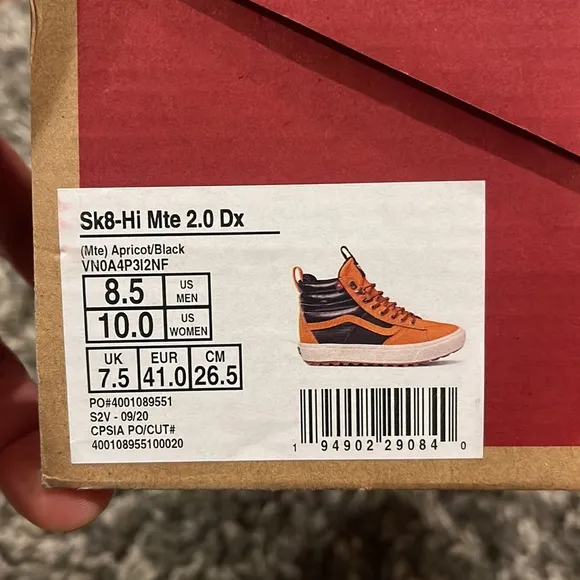 New VANS Sk8-Hi Mte 2.0 Dx