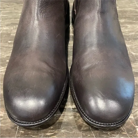 NEW Vintage Foundry Co. Liam Brown Leather Chelsea Boots