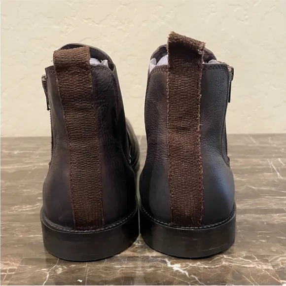 NEW Vintage Foundry Co. Liam Brown Leather Chelsea Boots