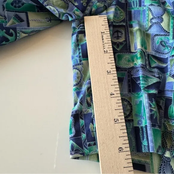 NEW Vintage Toucan Dance Shorts Adult Large Boating Sailing Anchor Knots Mens