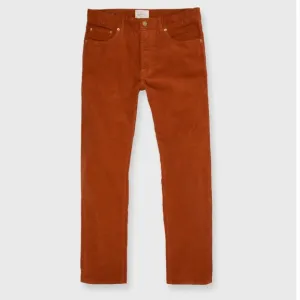 NEW with Tags - SID MASHBURN SLIM STRAIGHT 5-POCKET PANT IN GINGER CORDUROY