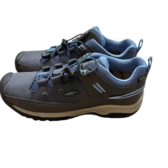 New without Tags Big Kids' Keen Targhee Waterproof Blue Nights / Della Blue 7
