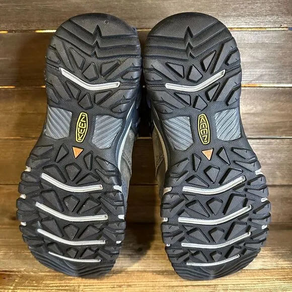 New Womens Keen Ridge Flex Leather Waterproof Hiking Shoes Sneakers‎ Size 10 M