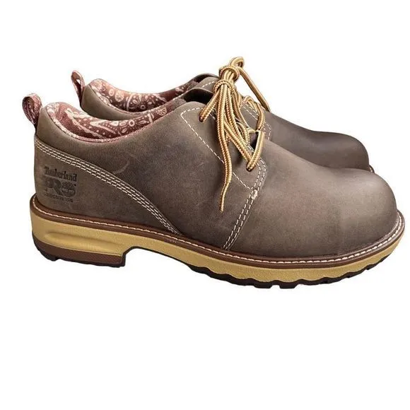 NEW Timberland‎ PRO Men’s Hightower Kaffee Oxford Shoe — SZ 6.5
