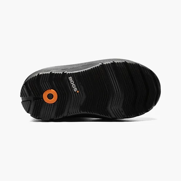 NIB Bogs Classic Neoprene Kids Waterproof Boots Solid Black Rain Snow Shoes 12