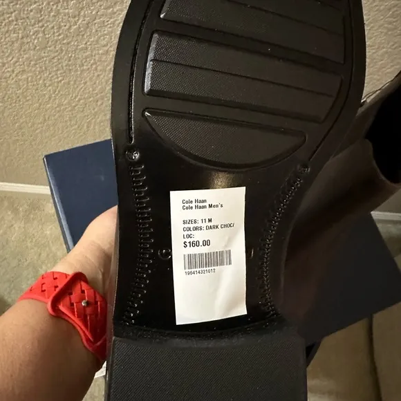 NIB Cole Haan Brown Leather Ankle Boots