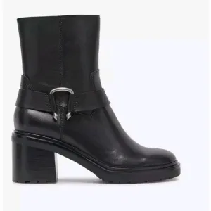 NIB Dolce Vita Camros Women's Boot Side Zip Motorcycle Style Black Size 8.5