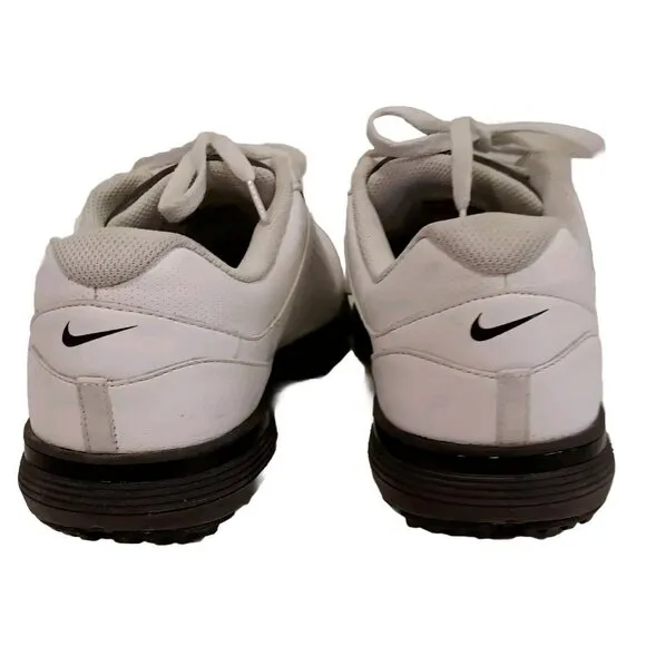 Nick Soft Spike Golf Shoes Mens Size 11 White Leather