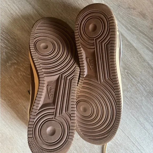 Nike Air Force 1 Brown Sneakers