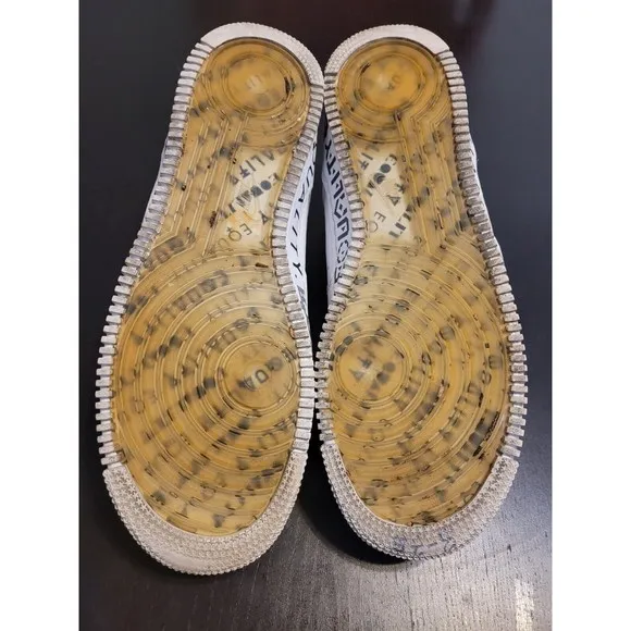NIKE AIR FORCE 1 LOW CMFT &quot;EQUALITY&quot; WHITE &amp; BLACK SIZE 12 AQ2118-100 Equality