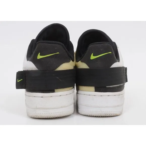 Nike Air Force 1 Low GS Sneakers White Black BQ4793-101 Size 5.5Y Shoes