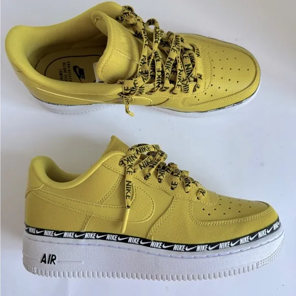 Nike Air Force 1 Low SE Premium OVERBRANDING Bright Citron Size 8.5