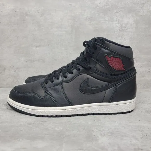 Nike Air Jordan 1 Retro High OG Black Gym Red Size 11.5 Sneakers Shoes 555088060